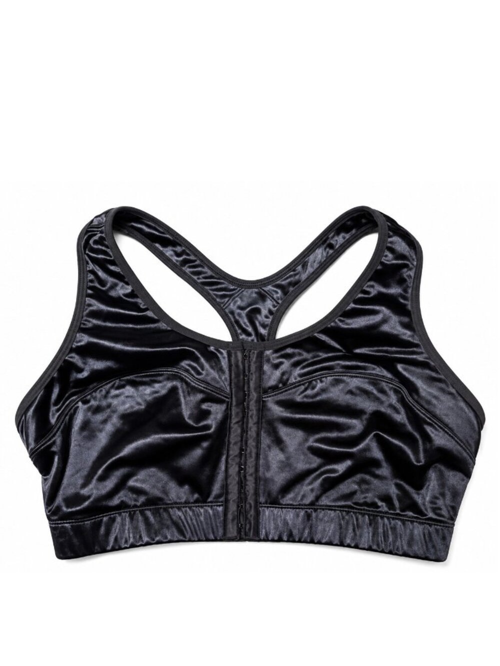 Enell NL102 RACER Front Closure Sports Bra Black High Impact Size 3